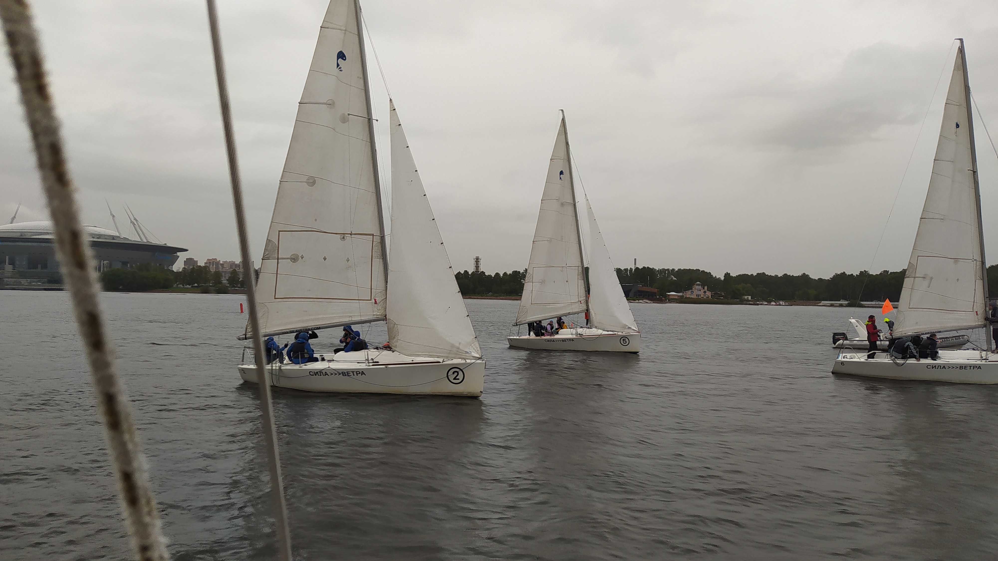 Макаровцы – участники первой регаты памяти Полярных конвоев