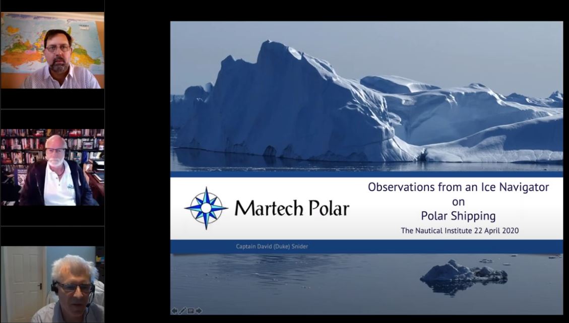 Высокий стандарт подготовки к ледовой навигации в «Макаровке» отмечен в ходе вебинара The Nautical Institute