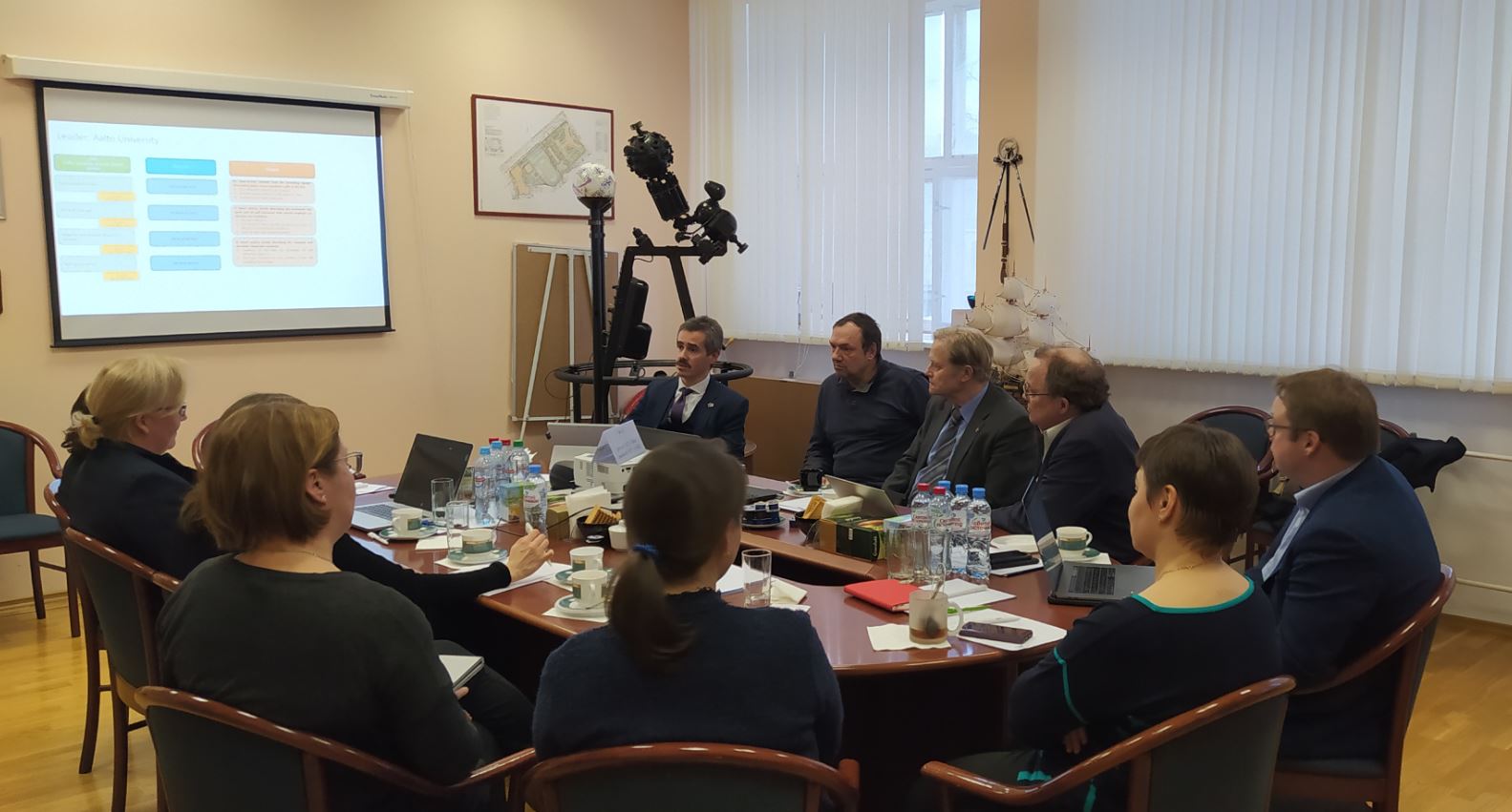 В Институте ДПО ГУМРФ имени адмирала С.О. Макарова прошло заседание Управляющего комитета международного проекта SIMREC