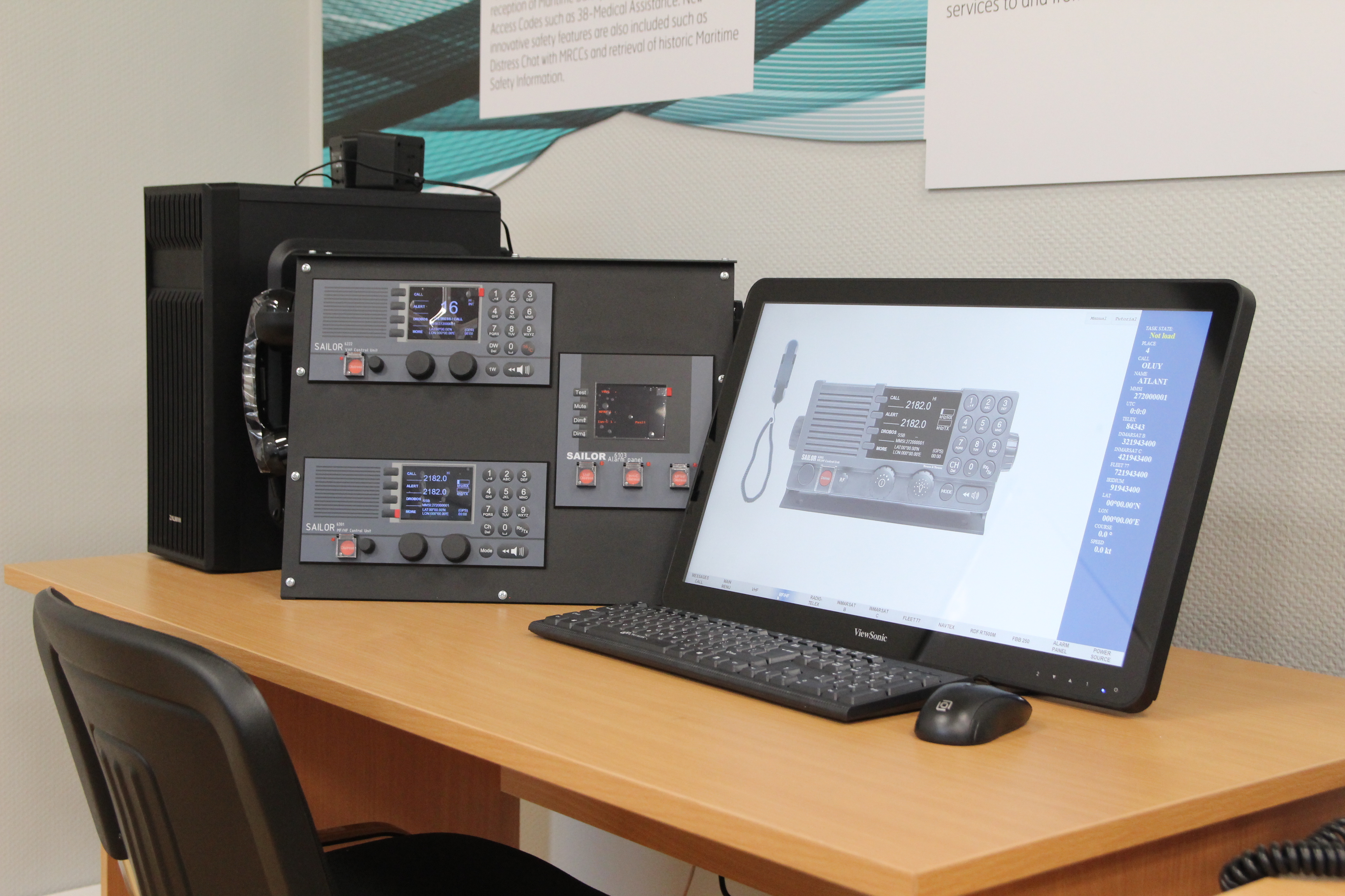 Новый тренажерный класс по подготовке радиоспециалистов ГМССБ введен в эксплуатацию в ГУМРФ имени адмирала С.О. Макарова